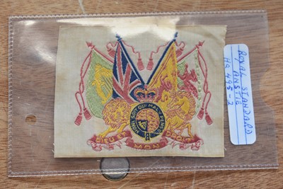 Lot 236 - J Wix & Sons Kensitas Silk Issue National Flags and Other Military Silk Issues