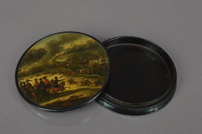 Lot 189 - An early 19th Century Snuff Box with a Napoleonic battle scene