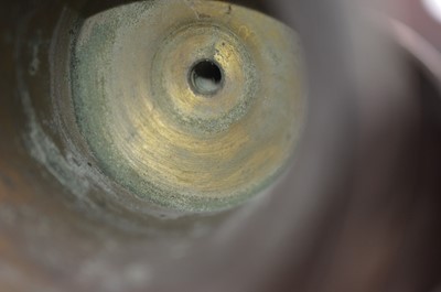 Lot 230 - A set of 13 Victorian bronze hand bells