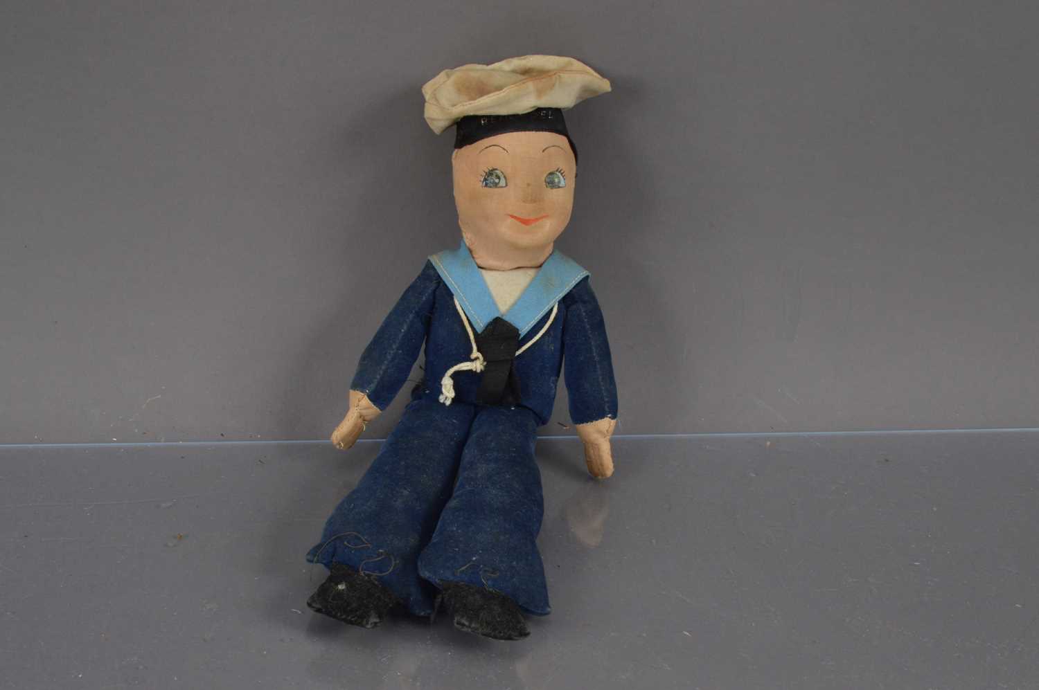 Lot 267 - A vintage Norah Wellings sailor doll circa