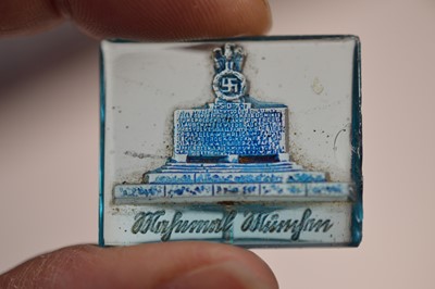 Lot 289 - A collection of twelve German WHW Winterhilfswerk glass badges