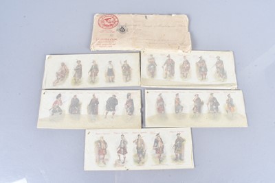 Lot 251 - Unusual John Players Highland Clans 1907 Proof Set With Envelope From John Players