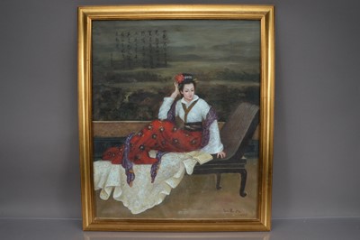 Lot 324 - Chinese School, 21st Century oil on canvas painting