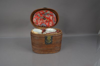 Lot 331 - An Early 20th Century Chinese porcelain wedding tea set