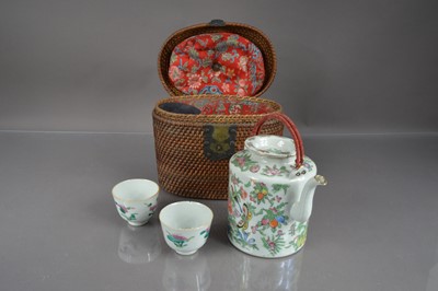Lot 331 - An Early 20th Century Chinese porcelain wedding tea set
