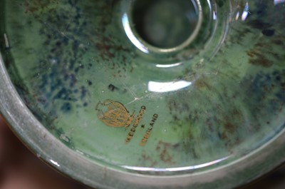 Lot 343 - An Art Deco period Wedgwood pottery lustre ware dragon bowl