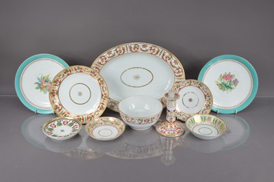 Lot 367 - A group of Regency and later British porcelain and ceramics