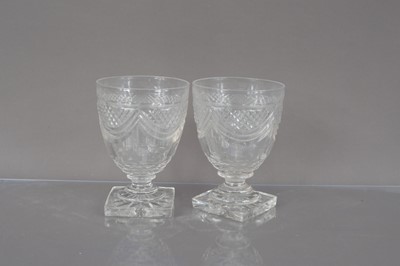 Lot 369 - A pair of 19th century British glasses