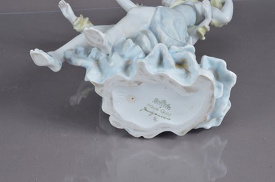 Lot 410 - A Rosenthal porcelain figure group "Gleichklang" ("Harmony" (Dancing Girls))