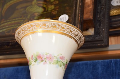 Lot 412 - A very large 19th Century opaline glass vase