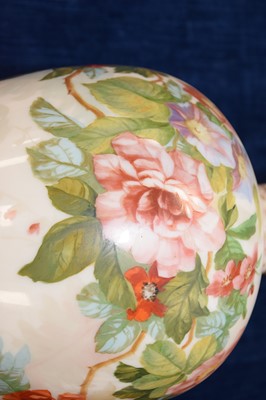 Lot 412 - A very large 19th Century opaline glass vase