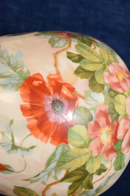 Lot 412 - A very large 19th Century opaline glass vase