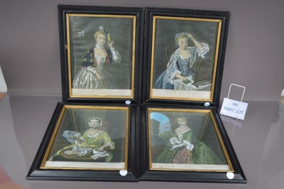 Lot 421 - Eight decorative prints