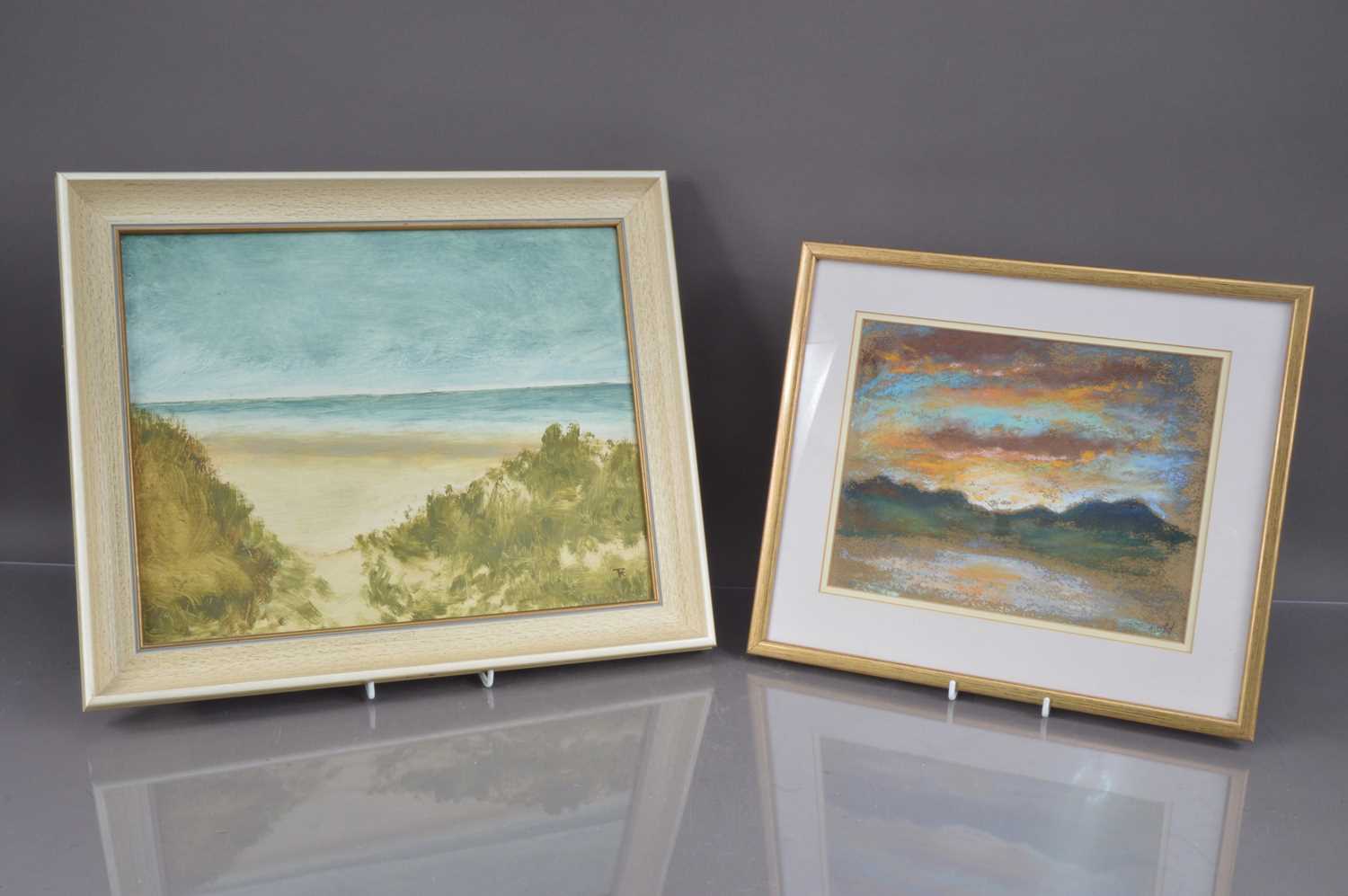 Lot 480 - Two modern Scottish artworks