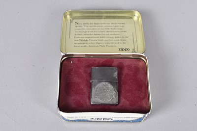 Lot 315 - A 60th Anniversary Zippo Lighter