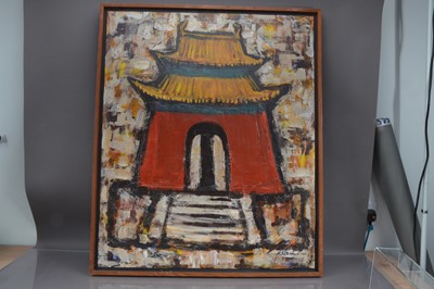 Lot 490 - Rosamond A Brown (b. 1937) "Ming Tomb No.20"