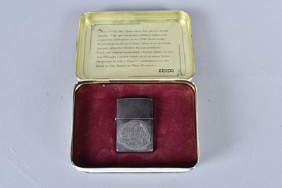 Lot 317 - A 60th Anniversary Zippo Lighter