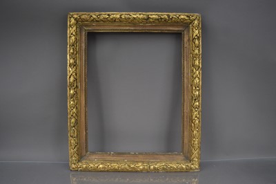 Lot 509 - A good antique gilt gesso picture frame