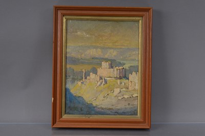 Lot 520 - William Grant Murray ARCA (Scottish 1877-1950) "The Chateau Gaillard - Les Andelys"