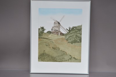 Lot 527 - Ailsa Kennedy (b. 1952) "Drinkstone Mill, Suffolk" 1980