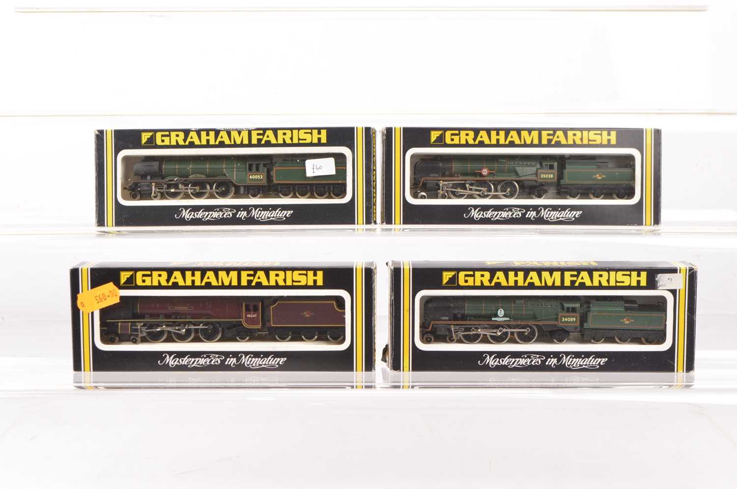 Lot 10 - Graham Farish N Gauge BR Steam Locomotives with Tenders
