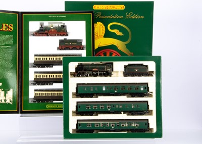 Lot 69 - Hornby Margate OO Gauge Lord Of the Isles and Great British Trains Steam Train Packs