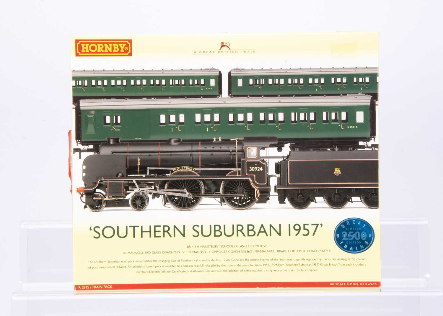 Lot 71 - Hornby China OO Gauge Steam Train Pack Southern Suburban 1957