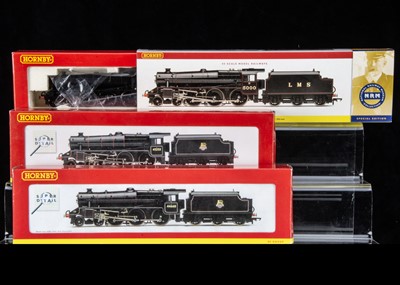 Lot 80 - Hornby China OO Gauge Class 5MT Steam Locomotives with Tenders
