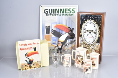 Lot 38 - An assortment of Guinness memorabilia