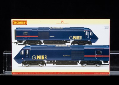 Lot 96 - Hornby China OO Gauge GNER Class 43 125 Two Car High Speed Train