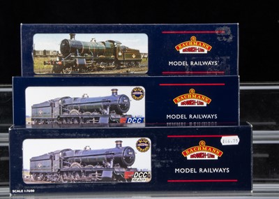 Lot 134 - Bachmann OO Gauge BR and GWR Steam Locomotives and Tenders
