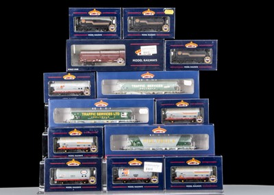 Lot 172 - Bachmann OO Gauge Fuel Tank Wagons and Other Freight Stock Includes Some Special Editions (13)