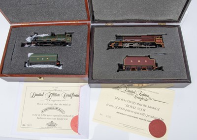 Lot 187 - Bachmann OO Gauge Limited Edition Steam Locomotives with Tenders