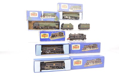 Lot 288 - Hornby-Dublo 00 Gauge 3-Rail BR Locomotives (7 incl Tenders)