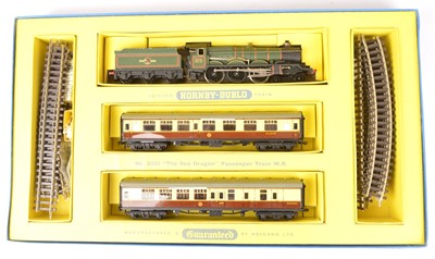 Lot 323 - Hornby-Dublo 00 Gauge 2-Rail 2021 'The Red Dragon' Passenger Train Set