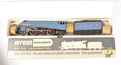 Lot 359 - Wrenn 00 Gauge W2212 LNER blue Class A4 No 7 'Sir Nigel Gresley' Locomotive and correct Tri-ang Hornby Tender