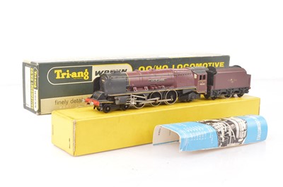 Lot 363 - Tri-ang Wrenn 00 Gauge W2226 BR maroon 46245 'City of London', Locomotive and Tender