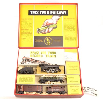 Lot 375 - A rare Trix (TTR) 00 Gauge 3-rail 14v AC Canadian Export (American style) Train Pack