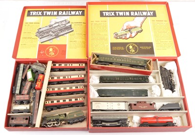 Lot 419 - Two 'made-up' TTR 00 Gauge 14v AC Train Sets