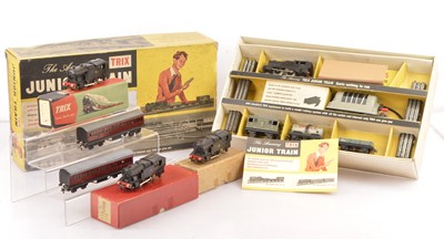 Lot 420 - A boxed TTR 00 Gauge 6v DC 'Junior' electric Goods Train Set and additional locomotives