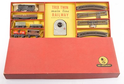 Lot 422 - Two boxed TTR 00 Gauge 12v DC 'Whistling' Train Sets