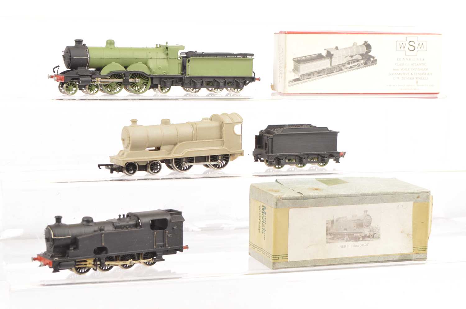 Lot 433 - Kitbuilt 00 Gauge LNER Locomotives by various makers (3)