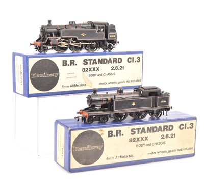 Lot 443 - Kemilway 00 Gauge Kitbuilt BR lined black Tank Locomotives