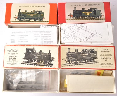 Lot 450 - Four Wills/South Eastern Finecast 00 Gauge BR/SR Tank Engines (4)