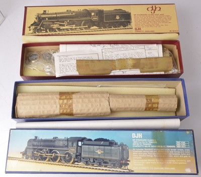 Lot 451 - Pair of DJH 00 Gauge unmade BR Standard Class 5 Locomotive and Tender kits (2)