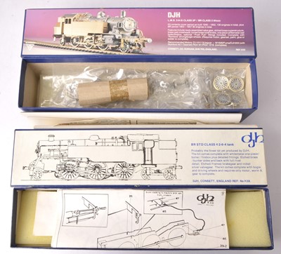 Lot 453 - Pair of DJH 00 Gauge unmade BR/LMS Tank Locomotive kits (2)