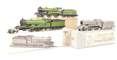 Lot 465 - Bec-Kits McGowan Models and DJH 00 Gauge Kitbuilt LNER Locomotives (3)