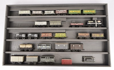 Lot 480 - 00 Gauge Kitbuilt and modified RTR Private Owner and other wagons by various makers including boxed Peco and Airfix (44)