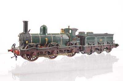 Lot 514 - Kit-built 00 Gauge GWR outside-frame 0-6-0 Locomotive and Tender No 339