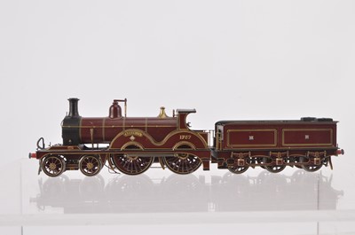 Lot 532 - Michael Edge kit-built 4mm Finescale  00 Gauge Johnson MR 4-4-0 Beatrice Locomotive and Tender No 1757